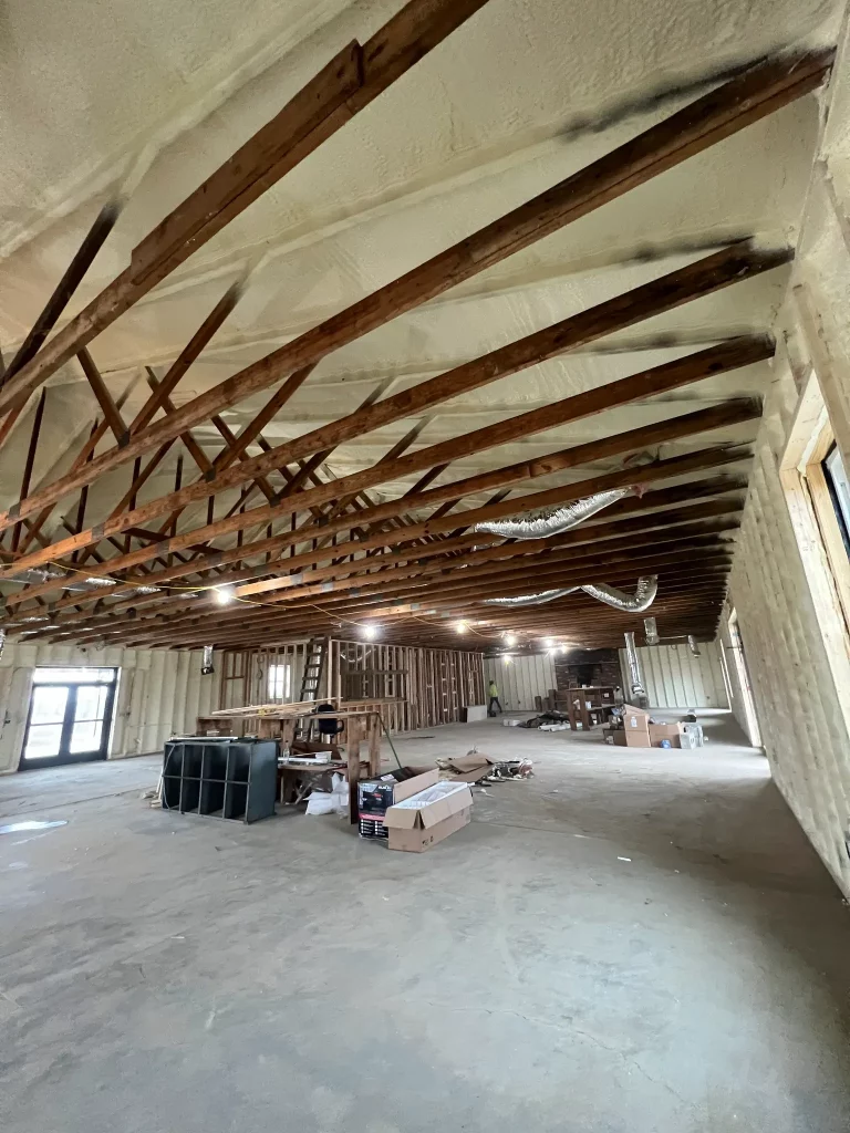 Spray Foam Prevents Mold