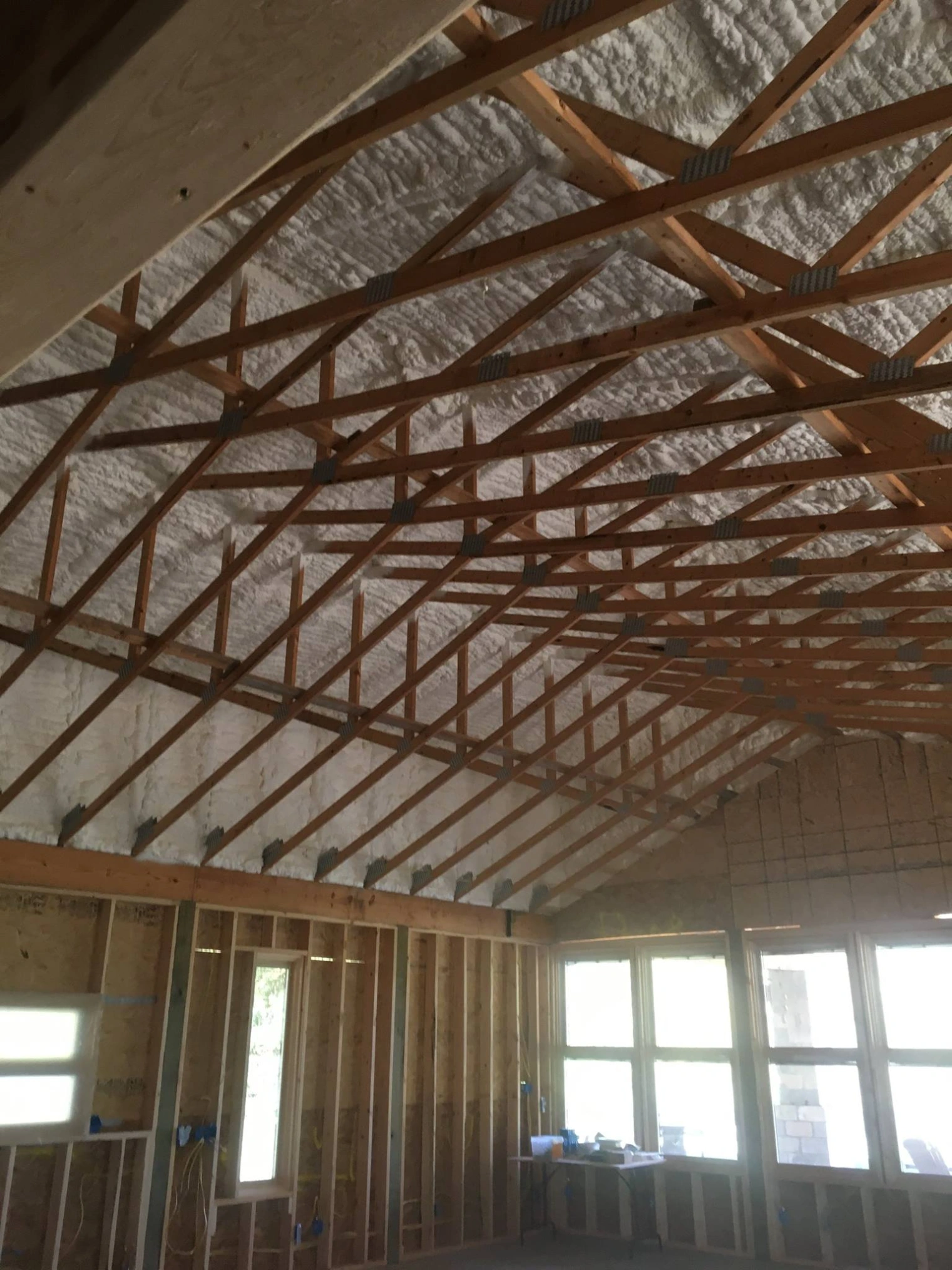 Open Cell Spray Foam Insulation 1